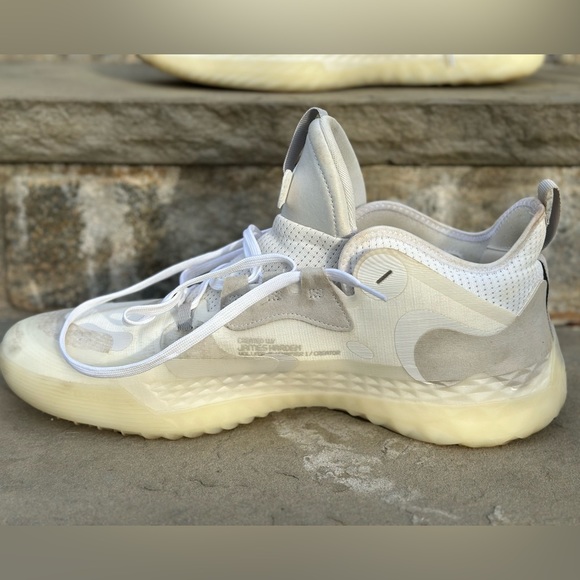 Adidas James Harden Vol. 5 Futurenatural (White Greone)- Size 15 - Picture 4 of 5